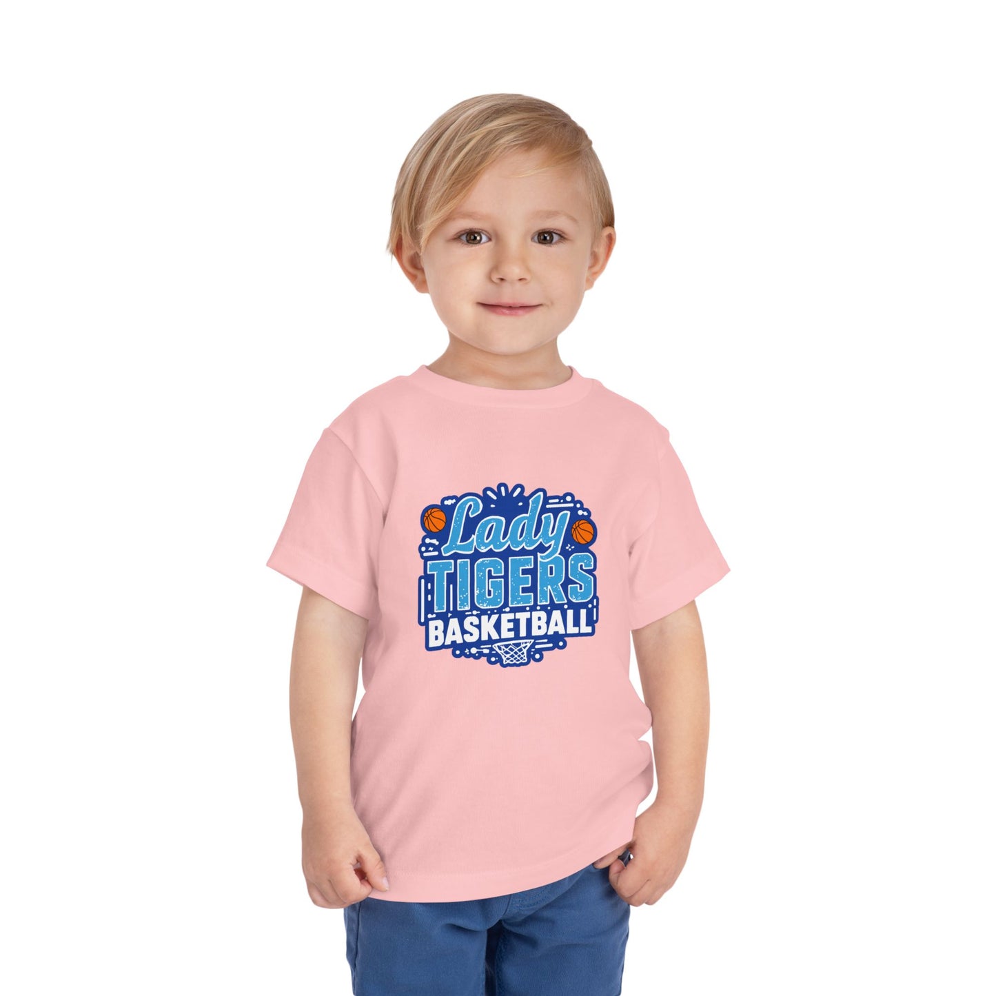 Toddler Tee \ Brilliant Tigers Basketball \ BTBKG1