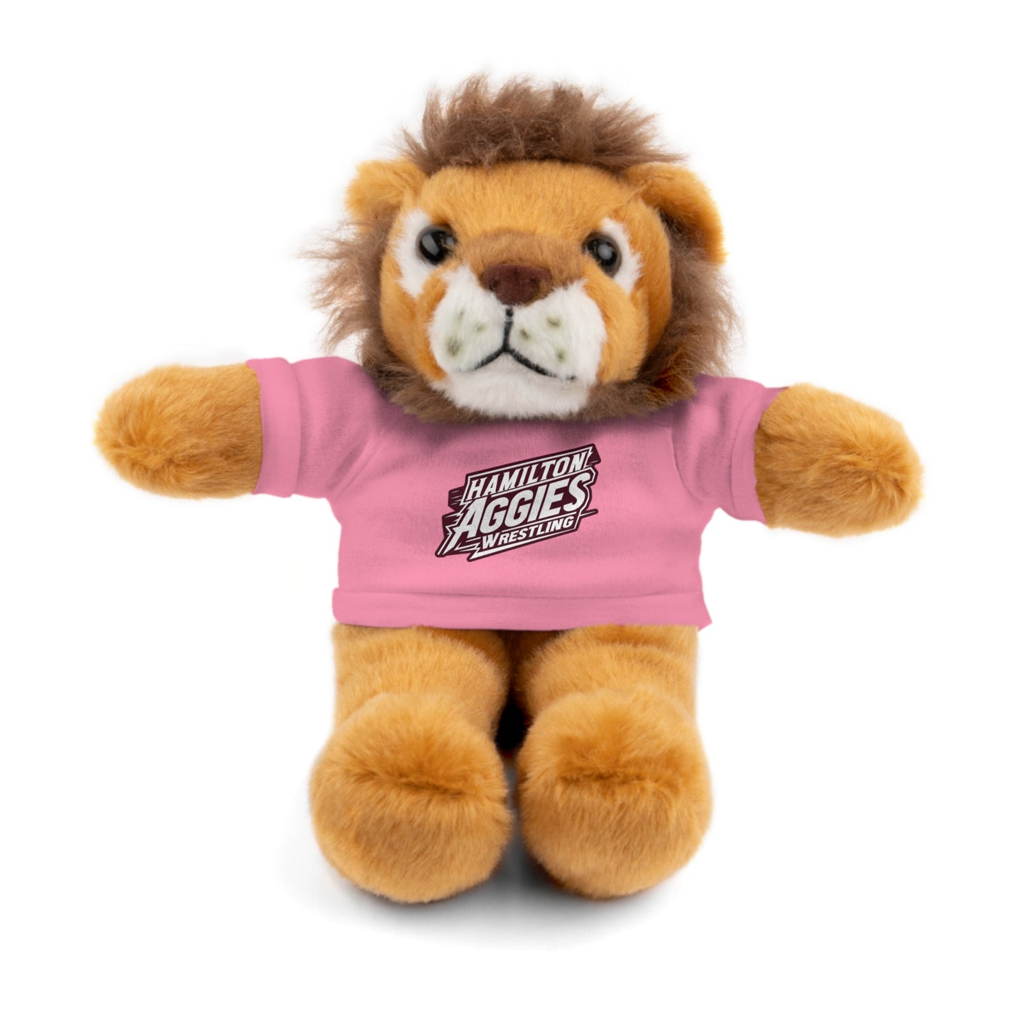 Stuffed Animal with Tee \ Hamilton Aggies Wrestling \ HAW1