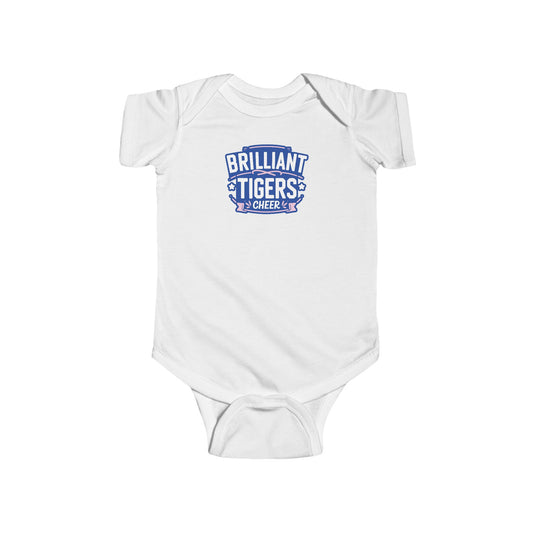 Short Sleeve Baby Bodysuit \ Brilliant Tigers Cheer \ BTC2