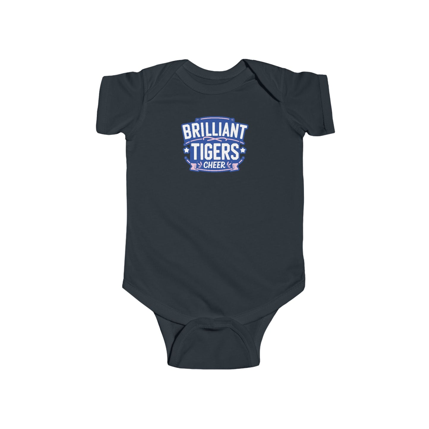Short Sleeve Baby Bodysuit \ Brilliant Tigers Cheer \ BTC2