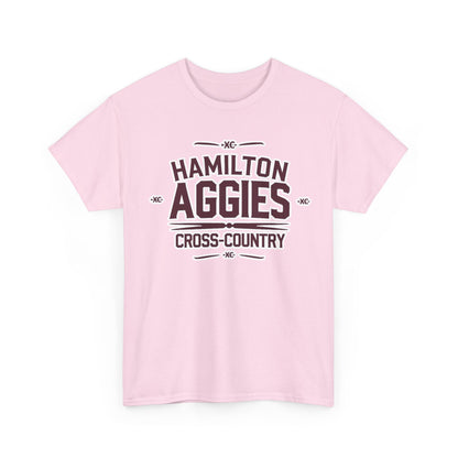 Adult Tee \ Hamilton Aggies Cross-Country \ HCC1