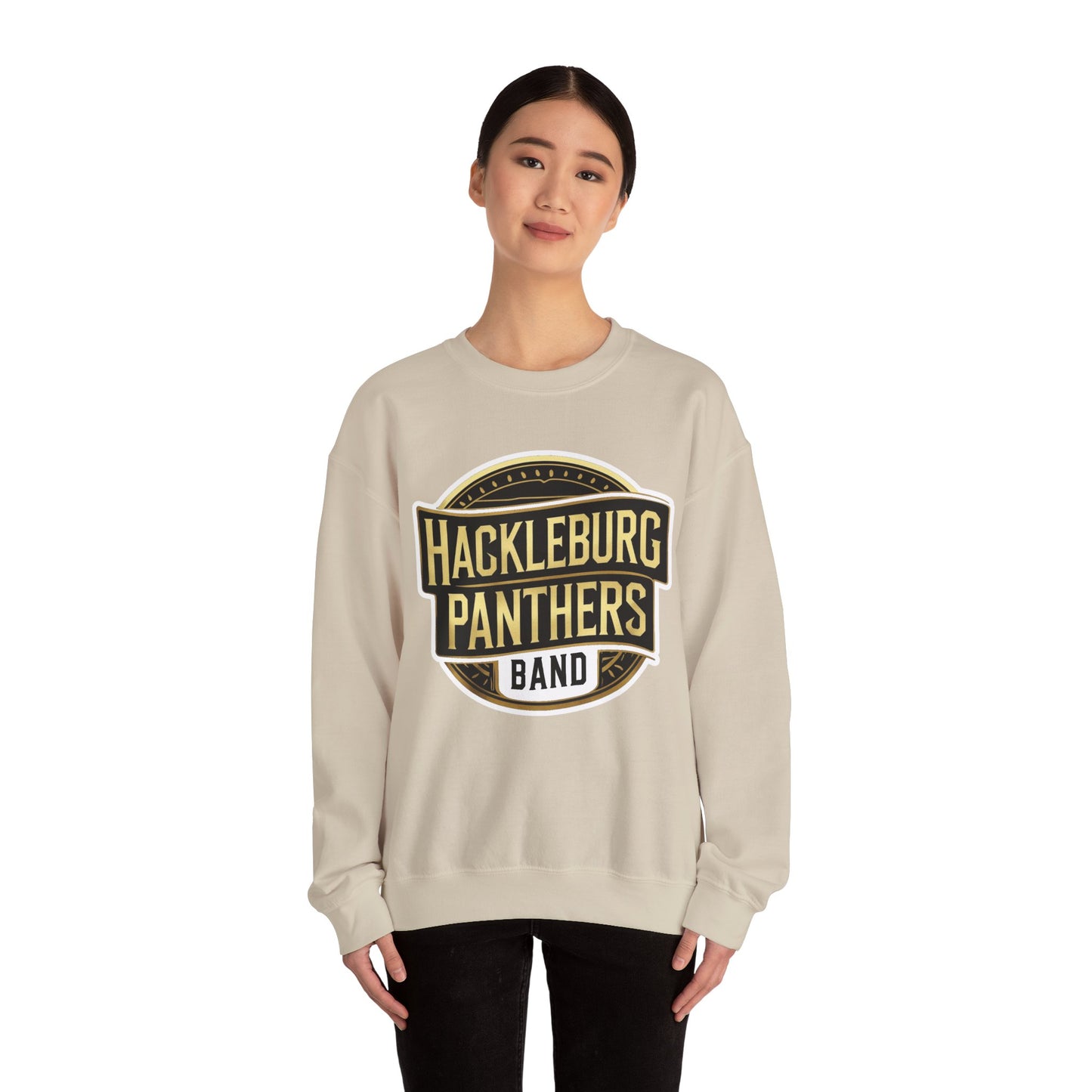 Adult Crewneck Sweatshirt \ Hackleburg Panthers Band \ HPB2