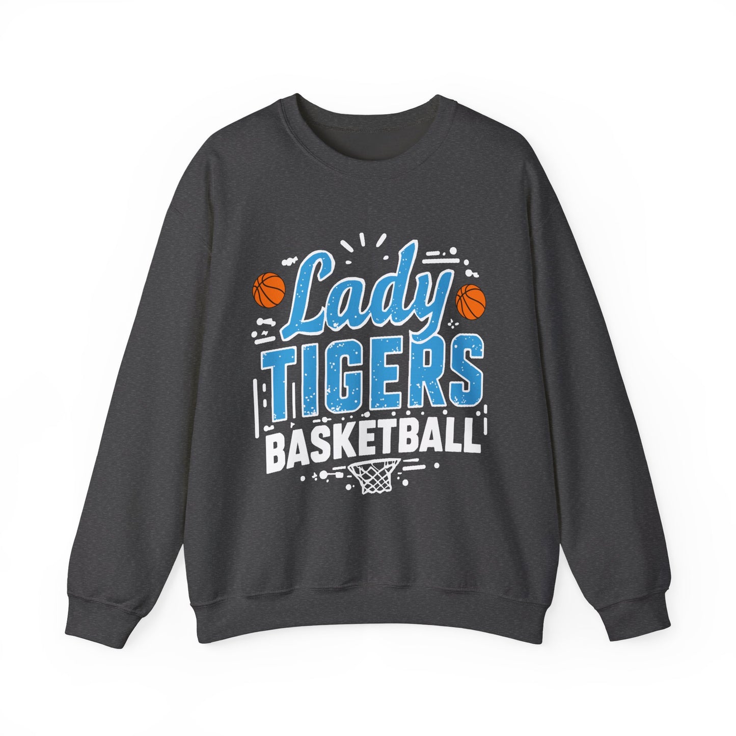 Adult Crewneck Sweatshirt \ Brilliant Tigers Basketball \ BTBKG1