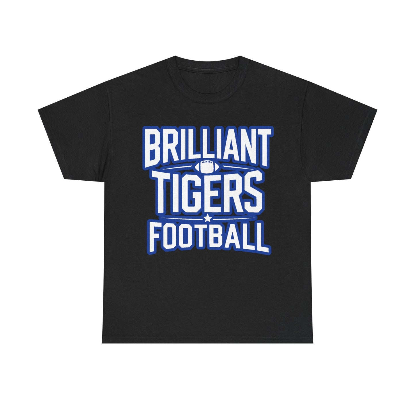Adult Tee \ Brilliant Tigers Football \ BTF1