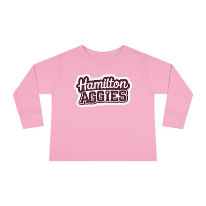 Toddler Long Sleeve Tee \ Hamilton Aggies \ HAG2