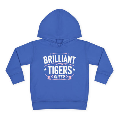 Toddler Hoodie Sweatshirt \ Brilliant Tigers Cheer \ BTC2
