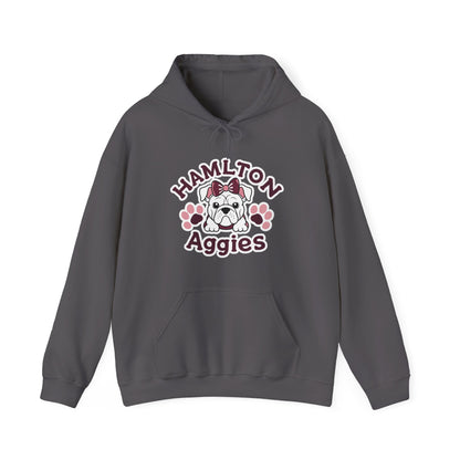Adult Hoodie Sweatshirt \ Hamilton Aggies \ HAG3