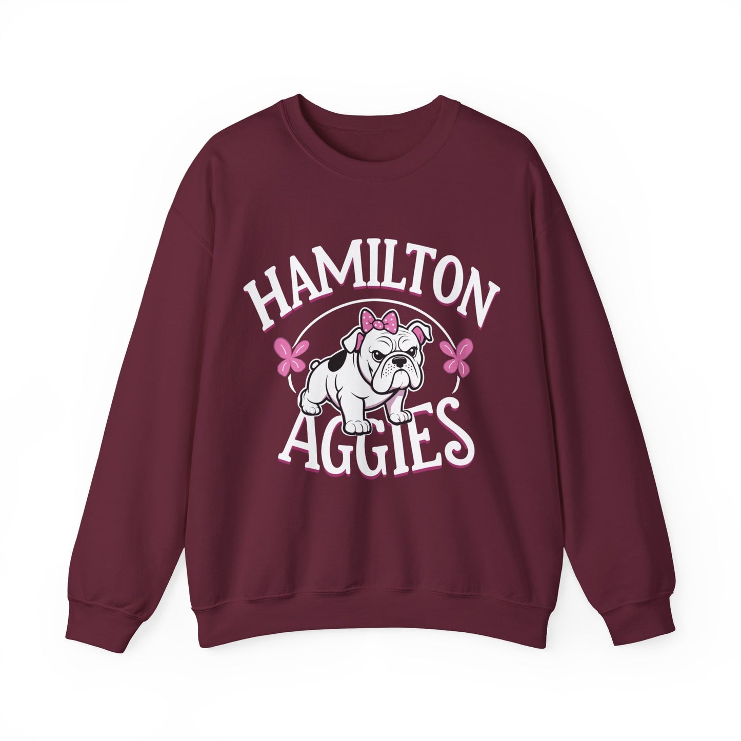 Adult Crewneck Sweatshirt \ Hamilton Aggies \ HAG4