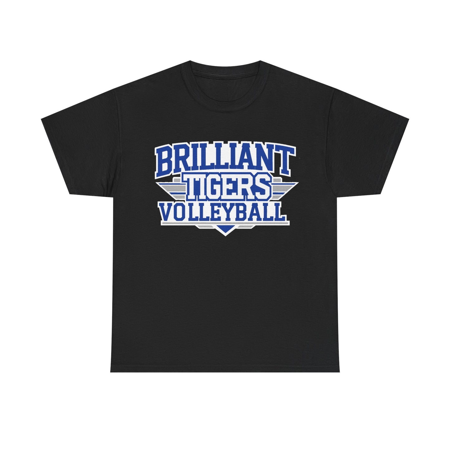 Adult Tee \ Brilliant Tigers Volleyball \ BTV2