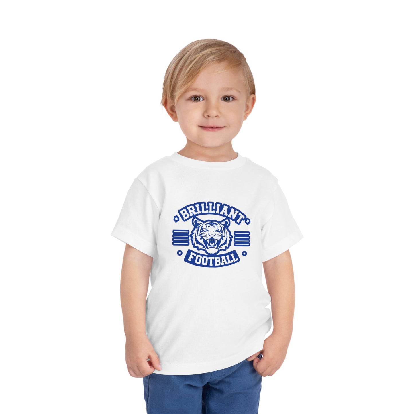 Toddler Tee \ Brilliant Tigers Football \ BTF2