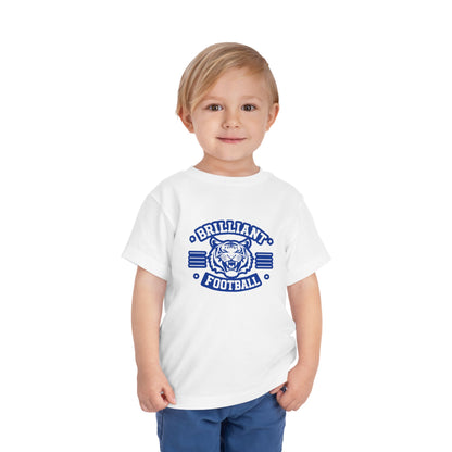 Toddler Tee \ Brilliant Tigers Football \ BTF2