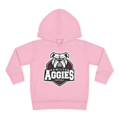 Toddler Hoodie Sweatshirt \ Hamilton Aggies Football \ HAF2