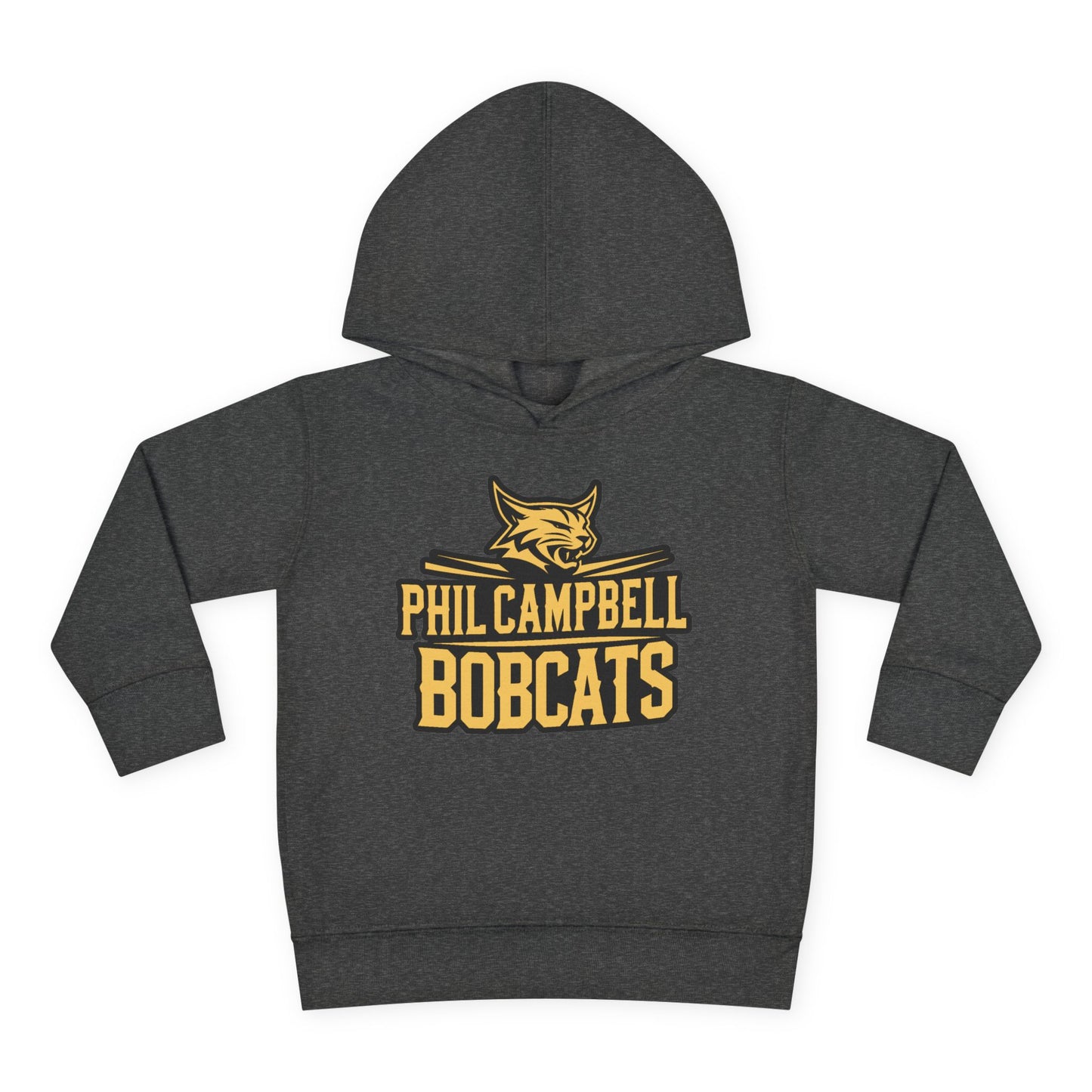 Toddler Hoodie Sweatshirt \ Phil Campbell Bobcats \ PCB2