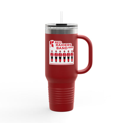 40oz Insulated Tumbler \ Marion County Red Raiders Band \ MCB1