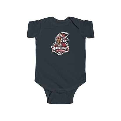 Short Sleeve Baby Bodysuit \ Marion County Red Raiders \ MC2