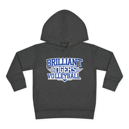 Toddler Hoodie Sweatshirt \ Brilliant Tigers Volleyball \ BTV2