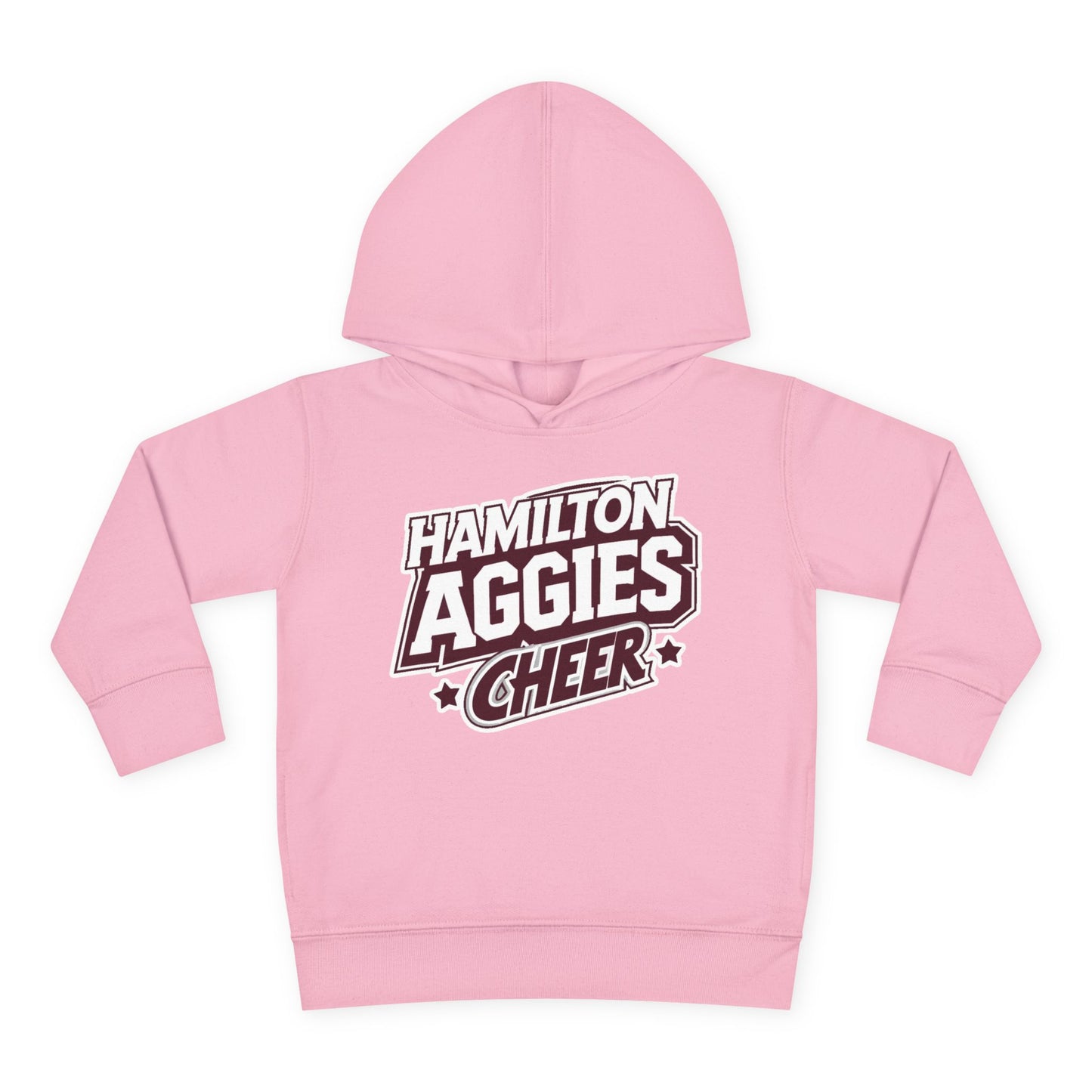 Toddler Hoodie Sweatshirt \ Hamilton Aggies Cheer \ HAC1