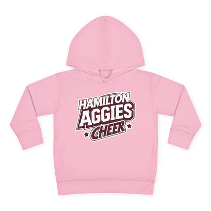 Toddler Hoodie Sweatshirt \ Hamilton Aggies Cheer \ HAC1