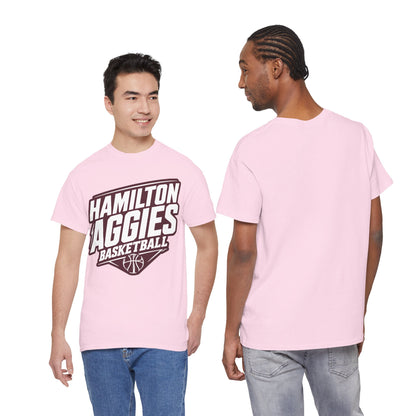 Adult Tee \ Hamilton Aggies Basketball \ HABK2