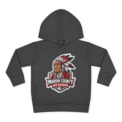Toddler Hoodie Sweatshirt \ Marion County Red Raiders \ MC2
