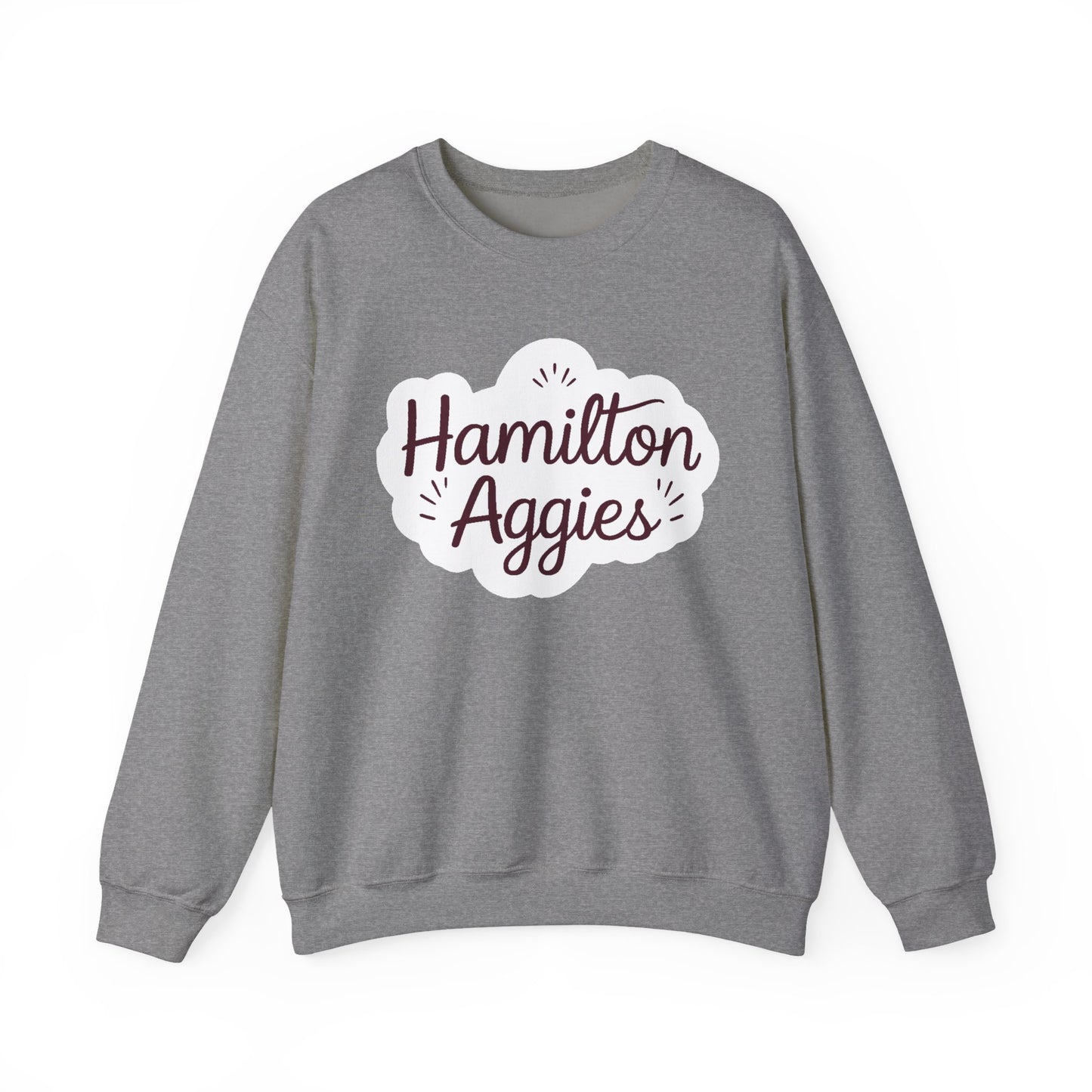 Adult Crewneck Sweatshirt \ Hamilton Aggies \ HAG1