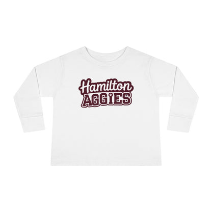 Toddler Long Sleeve Tee \ Hamilton Aggies \ HAG2