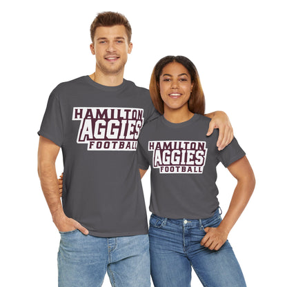 Adult Tee \ Hamilton Aggies Football \ HAF1