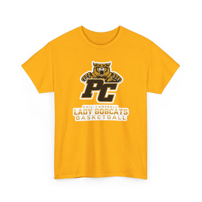 Adult Tee \ Phil Campbell Bobcats Basketball \ PCBBKG1