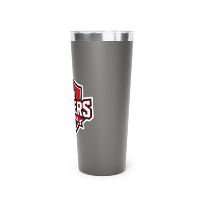 22oz Copper Insulated Tumbler \ Marion County Red Raiders Football\ MCF2