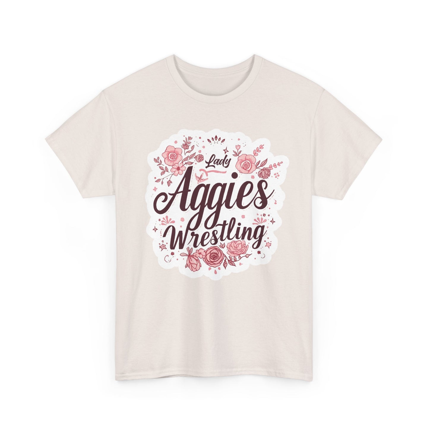 Adult Tee \ Hamilton Aggies Wrestling \ HAWG1