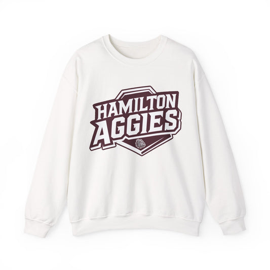 Adult Crewneck Sweatshirt \ Hamilton Aggies \ HA1