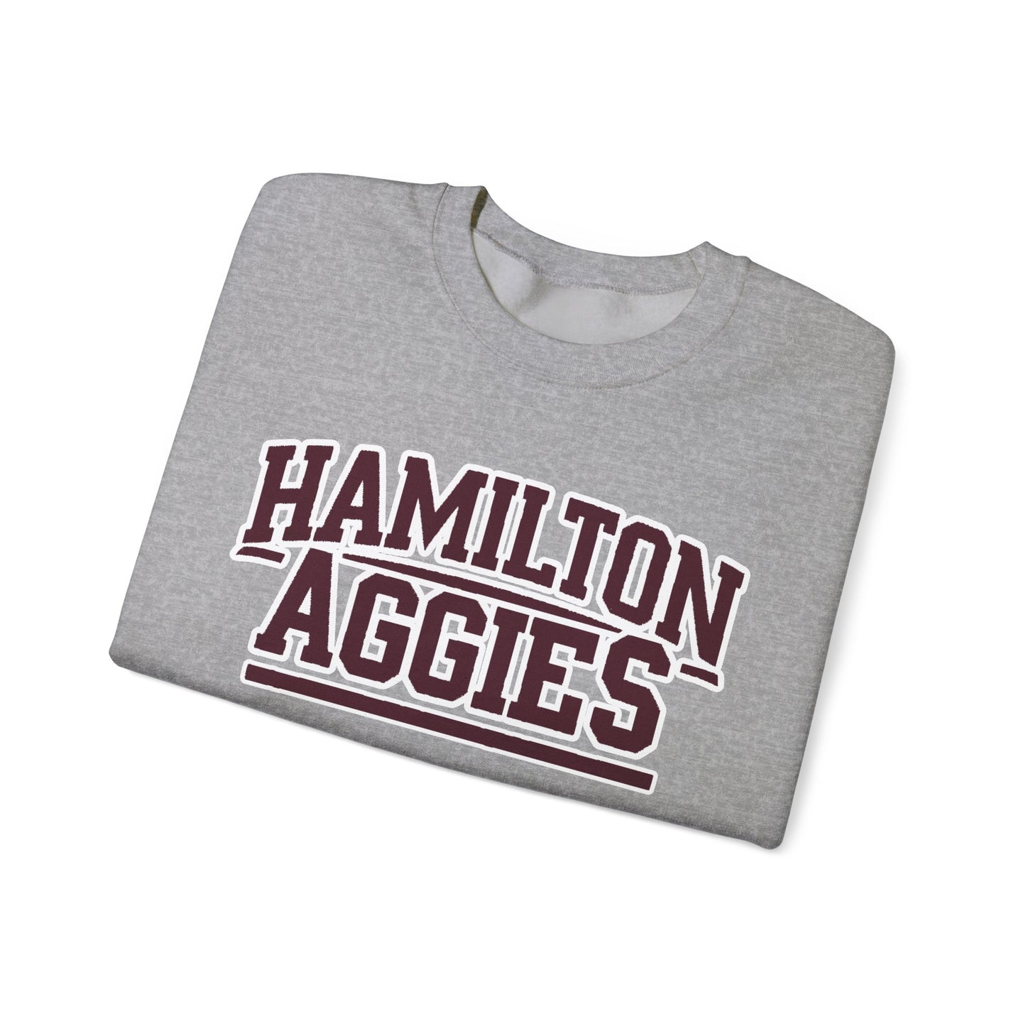 Adult Crewneck Sweatshirt \ Hamilton Aggies \ HA2