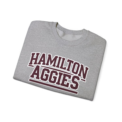Adult Crewneck Sweatshirt \ Hamilton Aggies \ HA2