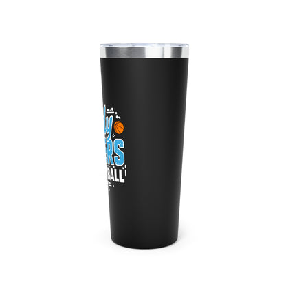 22oz Copper Insulated Tumbler \ Brilliant Tigers Basketball \ BTBKG1