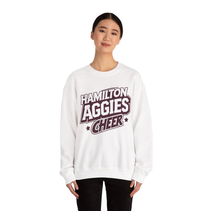 Adult Crewneck Sweatshirt \ Hamilton Aggies Cheer \ HAC1