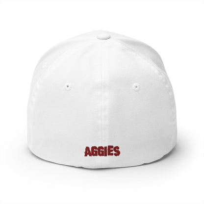 Closed-Back Structured Cap \ Hamilton Aggies \ HACBCW1