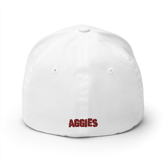 Closed-Back Structured Cap \ Hamilton Aggies \ HACBCW1