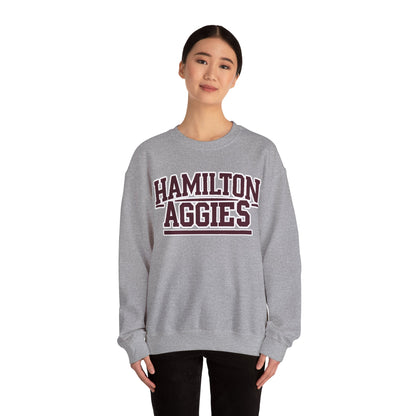 Adult Crewneck Sweatshirt \ Hamilton Aggies \ HA2