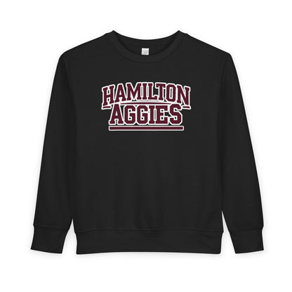 Toddler Crewneck Sweatshirt \ Hamilton Aggies \ HA2