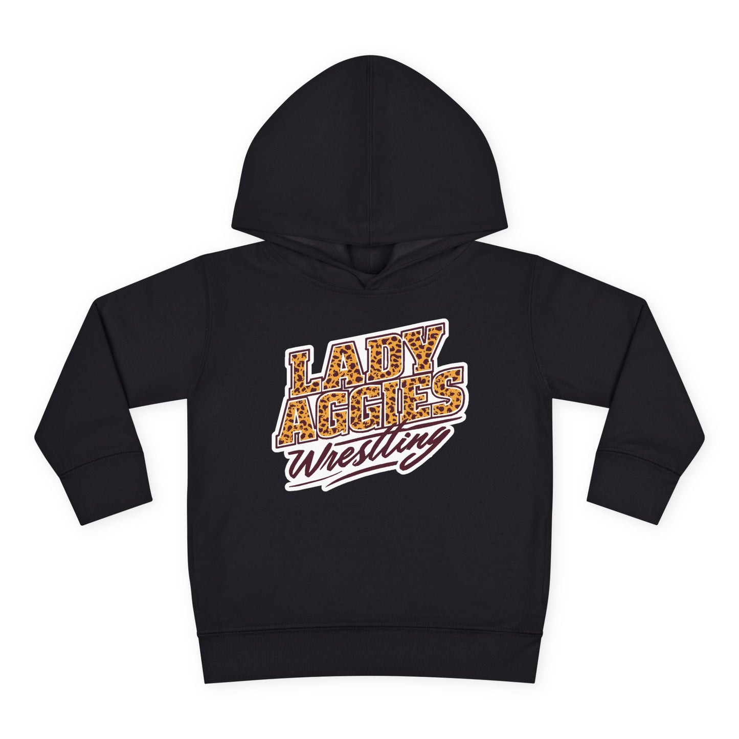 Toddler Hoodie Sweatshirt \ Hamilton Aggies Wrestling \ HAWG3