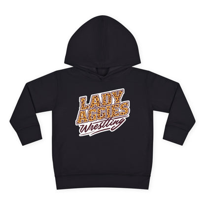 Toddler Hoodie Sweatshirt \ Hamilton Aggies Wrestling \ HAWG3
