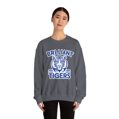 Adult Crewneck Sweatshirt \ Brilliant Tigers \ BT1