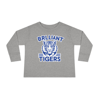 Toddler Long Sleeve Tee \ Brilliant Tigers \ BT1