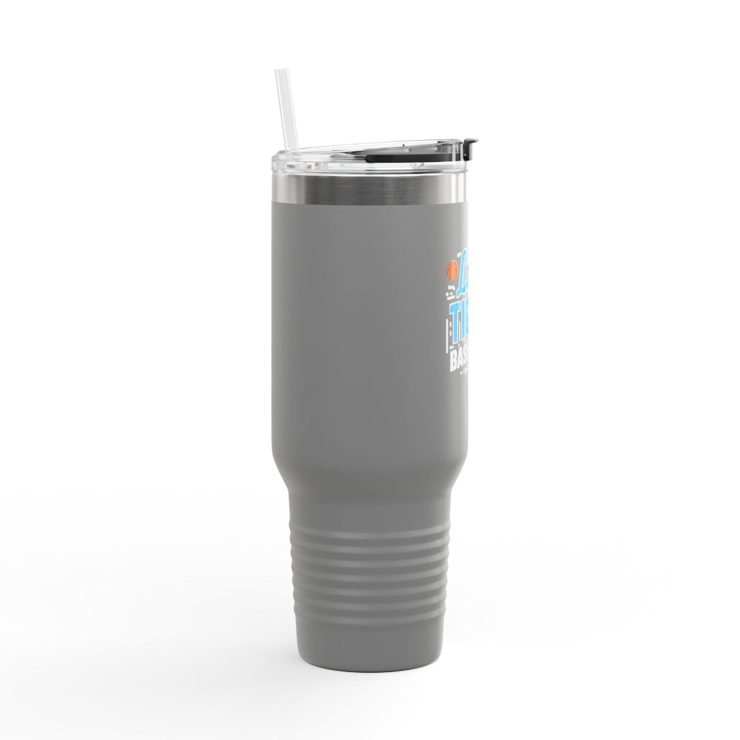 40oz Insulated Tumbler \ Brilliant Tigers Basketball \ BTBKG1