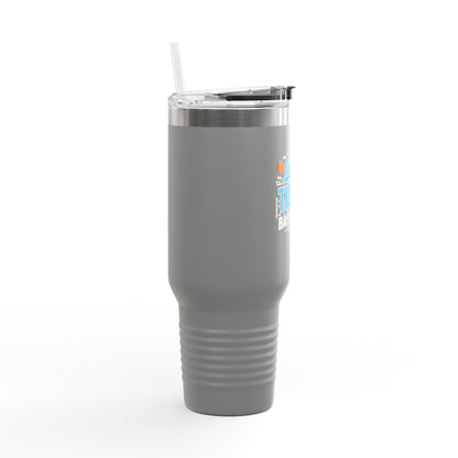 40oz Insulated Tumbler \ Brilliant Tigers Basketball \ BTBKG1