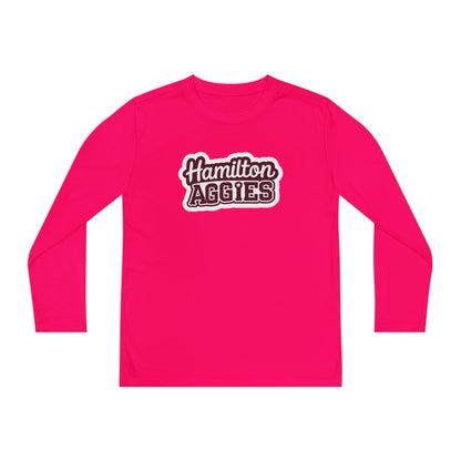 Youth Long Sleeve Tee \ Hamilton Aggies \ HAG2