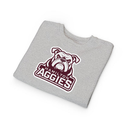 Toddler Crewneck Sweatshirt \ Hamilton Aggies \ HA4