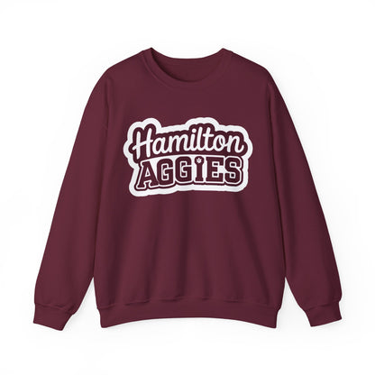 Adult Crewneck Sweatshirt \ Hamilton Aggies \ HAG2