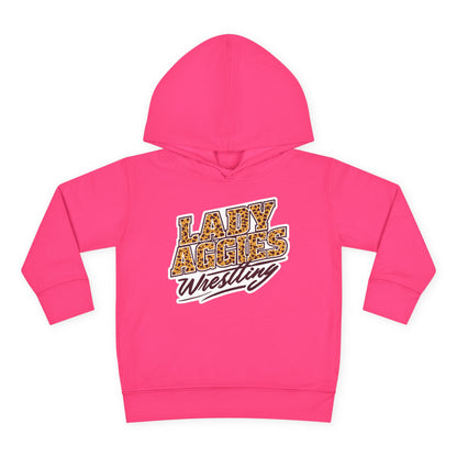 Toddler Hoodie Sweatshirt \ Hamilton Aggies Wrestling \ HAWG3