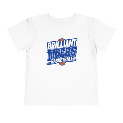 Toddler Tee \ Brilliant Tigers Basketball \ BTBK1